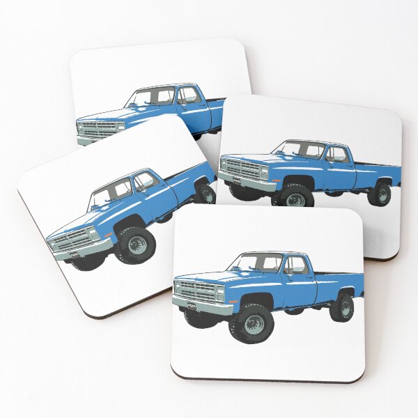 Item preview, Light Blue 80s 4x4 C Truck designed and sold by CoolRide.