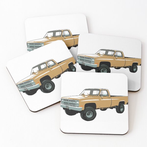 Item preview, Beige 80s 4x4 C Truck designed and sold by CoolRide.