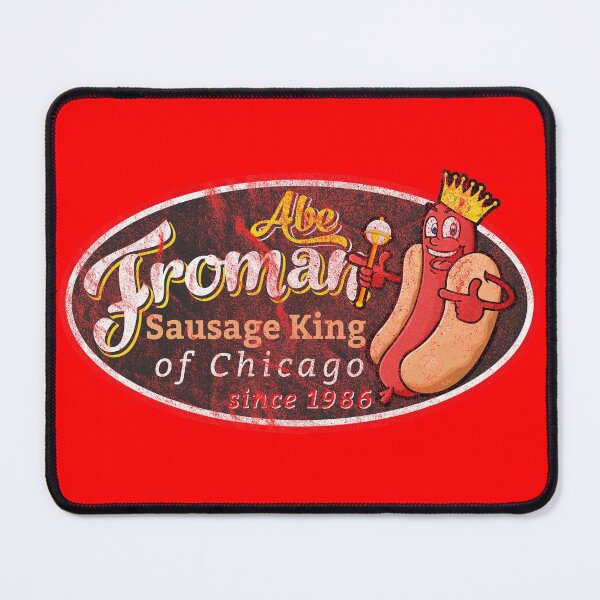Item preview, Abe Froman Sausage King Worn Oval designed and sold by Alema Art.