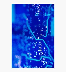 Circuit board background. Photographic Print
