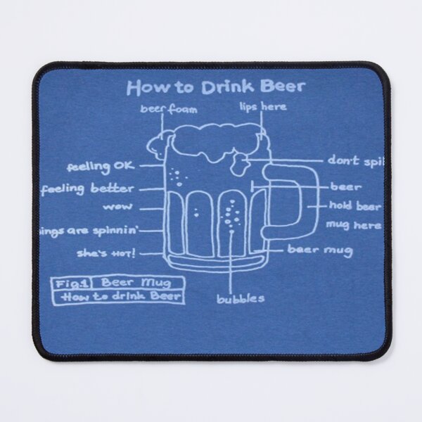 Item preview, How To Drink Beer designed and sold by jolly3434.