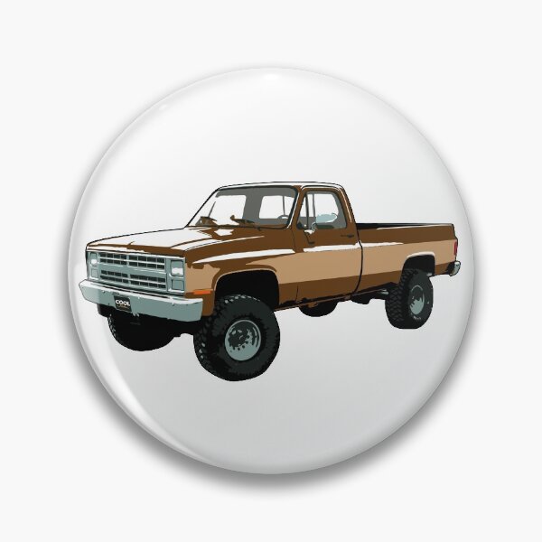 Item preview, Brown & Beige 80s 4x4 C Truck designed and sold by CoolRide.