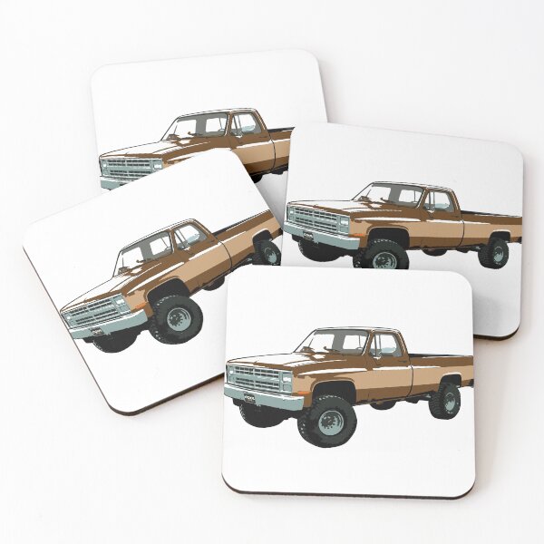 Item preview, Brown & Beige 80s 4x4 C Truck designed and sold by CoolRide.