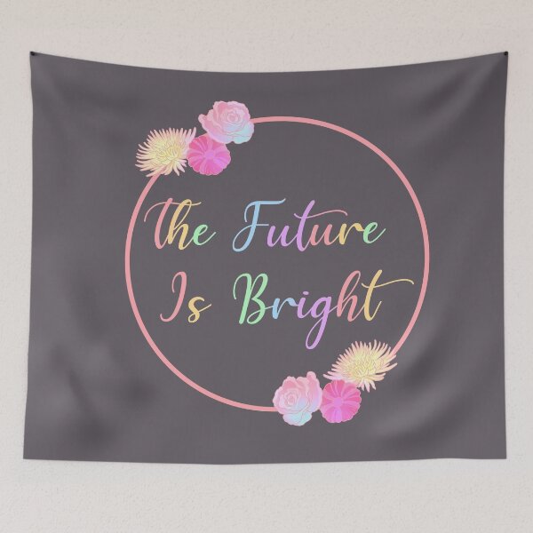 Item preview, The Future is Bright With Roses Flowers - Flowers designed and sold by Stepingston.