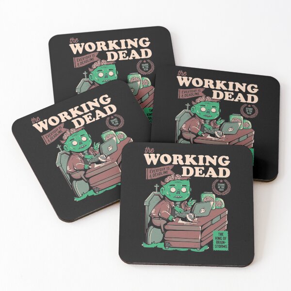 Item preview, The Working Dead - Funny Zombie Office Gift designed and sold by EduEly.