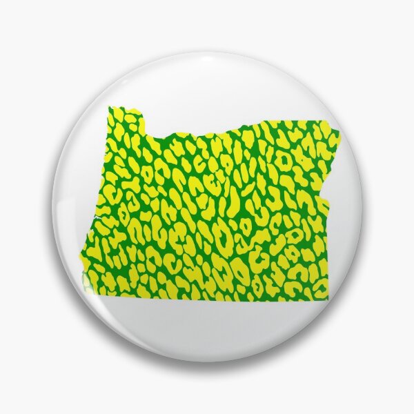 Item preview, yellow and green leopard oregon designed and sold by mtayzart.