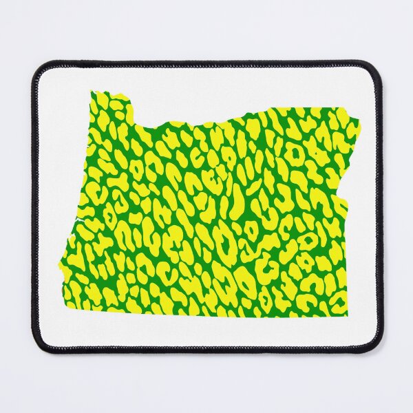 Item preview, yellow and green leopard oregon designed and sold by mtayzart.