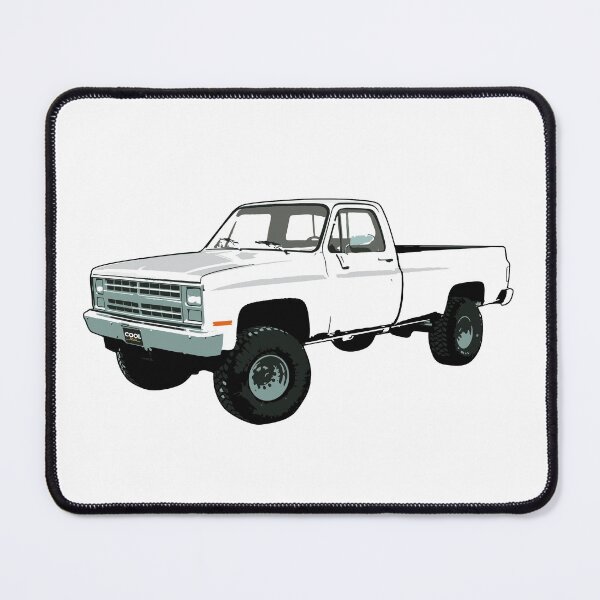 Item preview, White 80s 4x4 C Truck designed and sold by CoolRide.