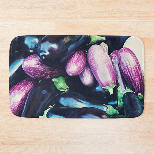 Item preview, Eggplant on the vine, purple vegetable, photograph, photo, pic designed and sold by Nostrathomas66.