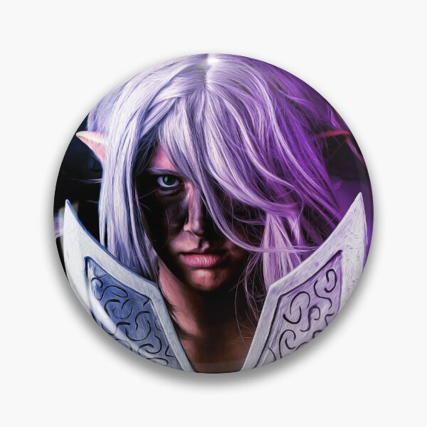 Item preview, Female Half Elf Rogue staring you down with her dual Scimitars in hand! designed and sold by bastcreative.