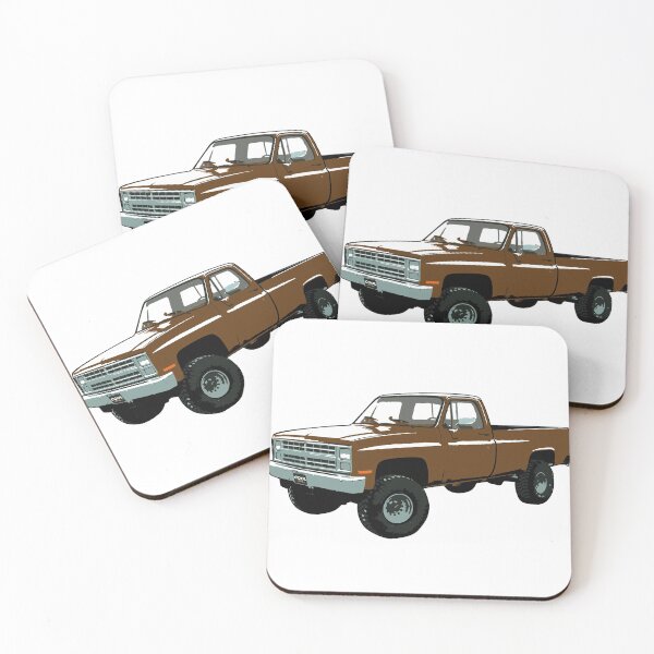 Item preview, Brown 80s 4x4 C Truck designed and sold by CoolRide.