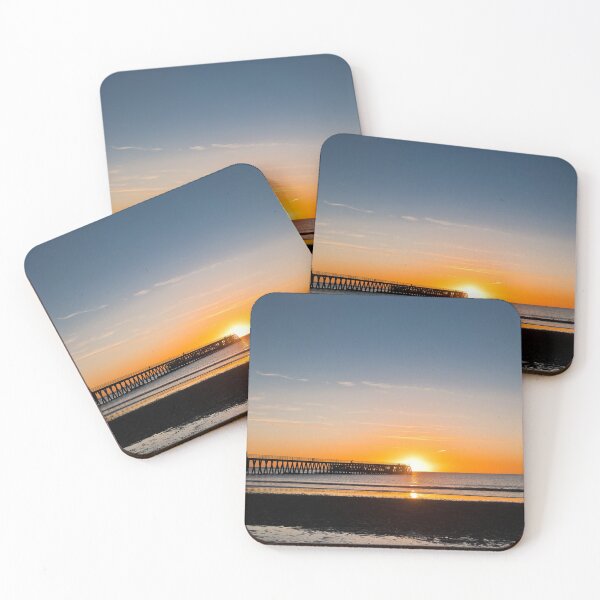 Item preview, North Sea sunrise at the mouth of the River Blyth designed and sold by Violaman.