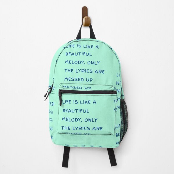 Item preview, Life melody with messed up lyrics designed and sold by Breathingmusic.