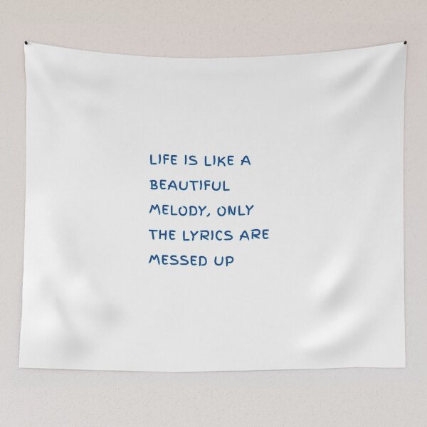 Item preview, Life melody with messed up lyrics designed and sold by Breathingmusic.