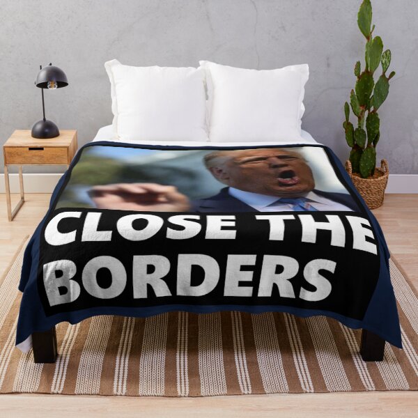 Item preview, CLOSE THE BORDERS designed and sold by Daviscoatings.