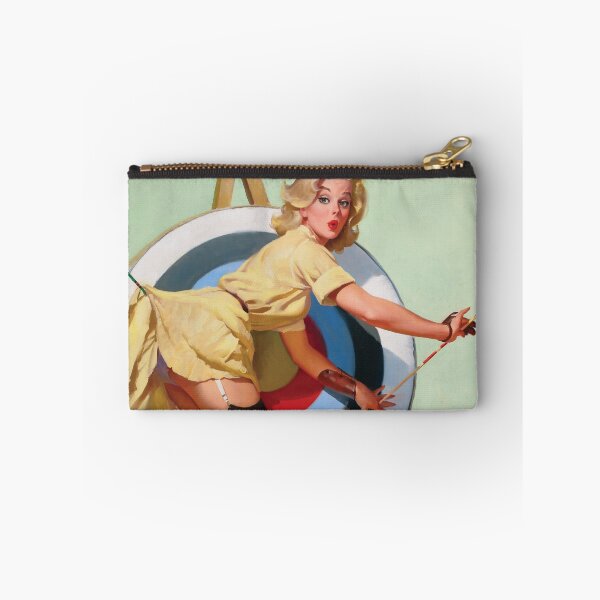 Item preview, A Near Miss (Right On Target) - Gil Elvgren designed and sold by MStockDesign.