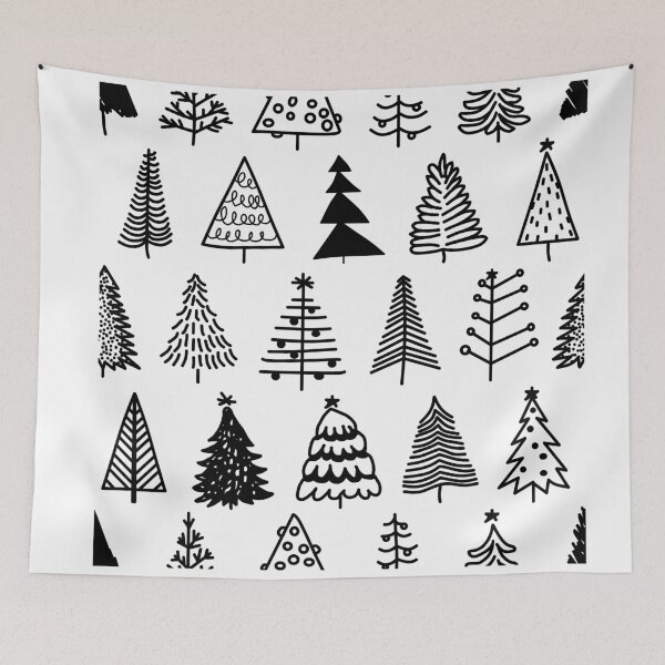 Item preview, Christmas Tree Pattern designed and sold by Riku-Ortiz.
