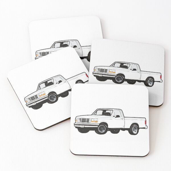 Item preview, White 90s F Truck designed and sold by CoolRide.