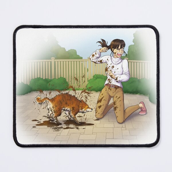 Item preview, Pet Life: Muddy Dog designed and sold by JadedSketch.