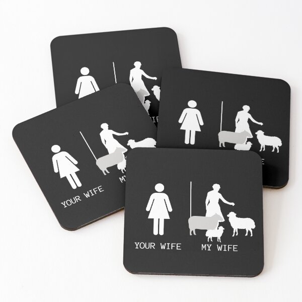 Item preview, Funny Sheep For Husbands and Wives designed and sold by Brimwood.