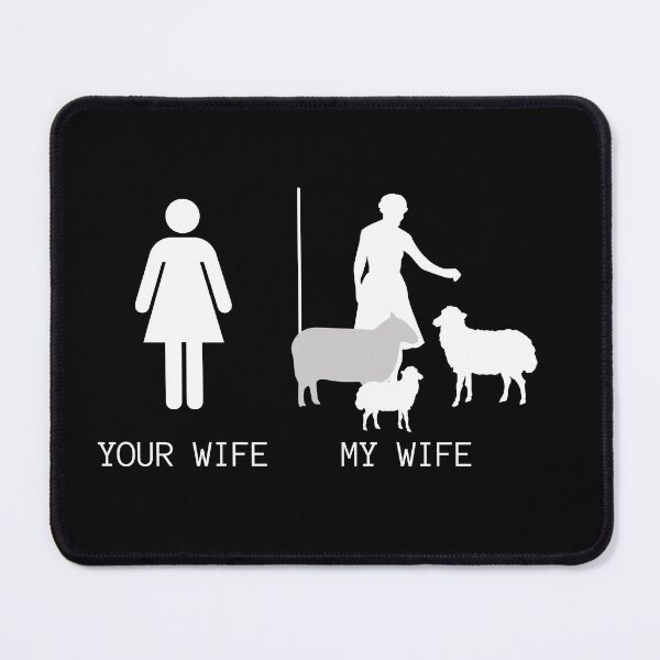 Item preview, Funny Sheep For Husbands and Wives designed and sold by Brimwood.