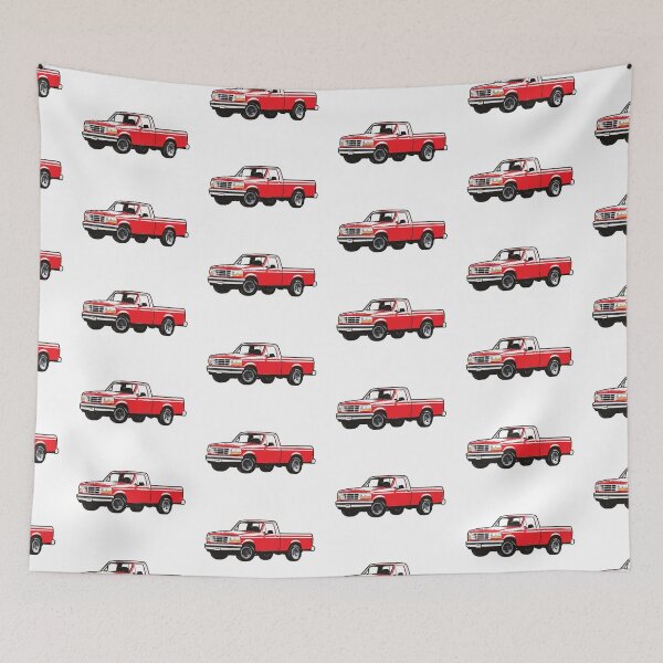 Item preview, Bright Red 90s F Truck designed and sold by CoolRide.