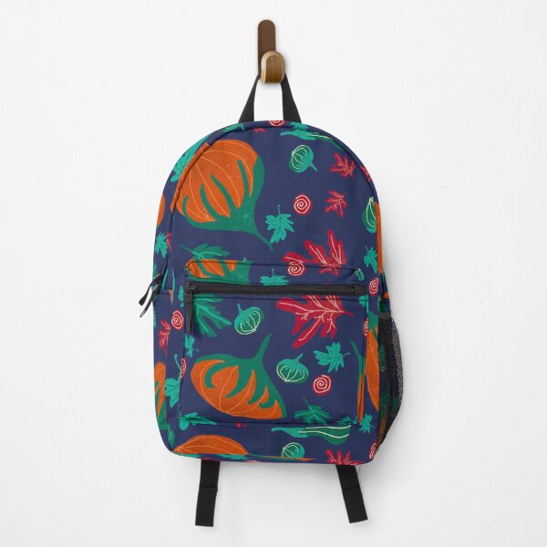 Item preview, Pumpkin Party -Navy designed and sold by Duniatozy.
