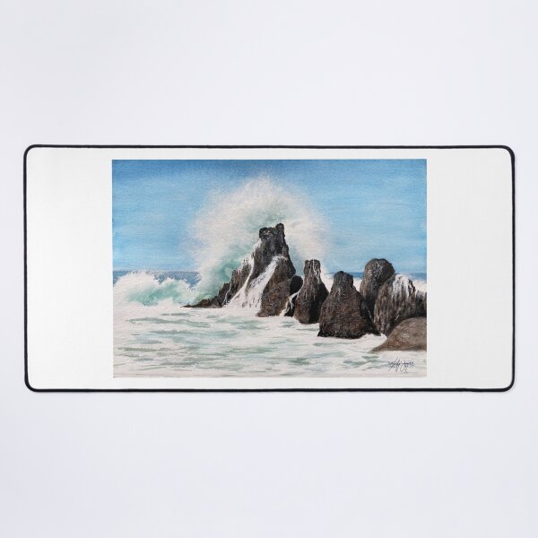 Crown of the Sea (Corona Del Mar, CA) Desk Mat