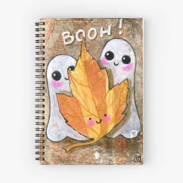 Item preview, ghosts and leaf designed and sold by Castel Yvonne.