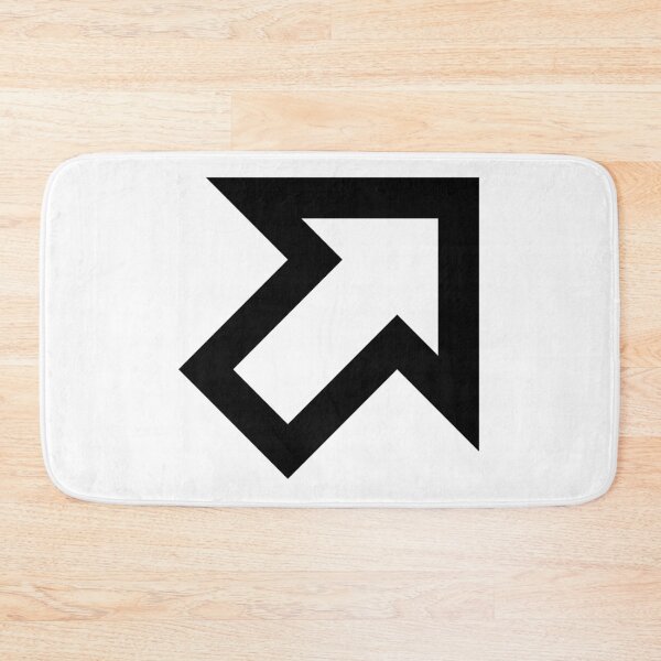 Item preview, MDI Arrow Top Right Bold Outline designed and sold by GnarlyFurtardo.
