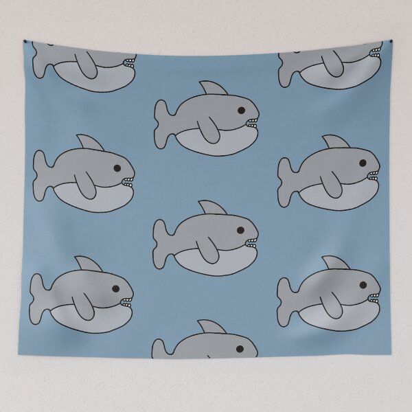 Item preview, Cute Kawaii Shark designed and sold by KawaiiByDice.
