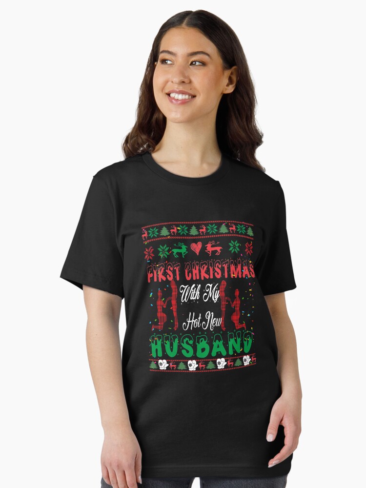 Shirt First Christmas Husband And Wife Sweaters First Christmas