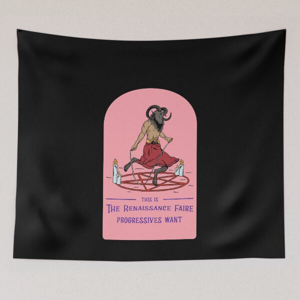 Item preview,  This is The Renaissance Faire/Festival Progressives Want Baphomet Design  designed and sold by Candlewood Museum & Gift Shoppe.