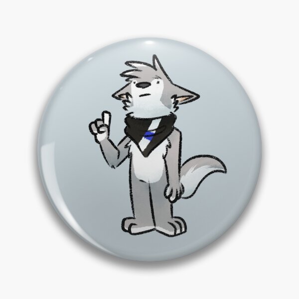 Item preview, Hanto wolf “Uhhhm” designed and sold by AmiraAllis.