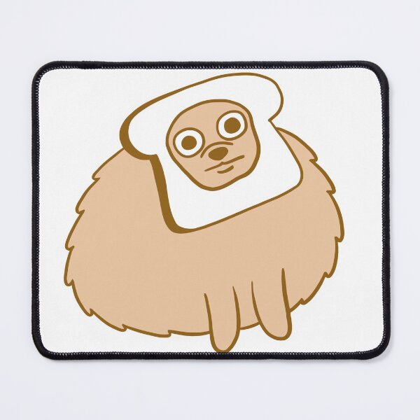 Item preview, Bread Boi - Cute pomeranian dog wearing bread mask designed and sold by wildhunt.