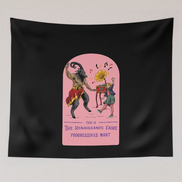 Item preview, This is The Renaissance Faire/Festival Progressives Want Baphomet Design  designed and sold by Candlewood Museum & Gift Shoppe.