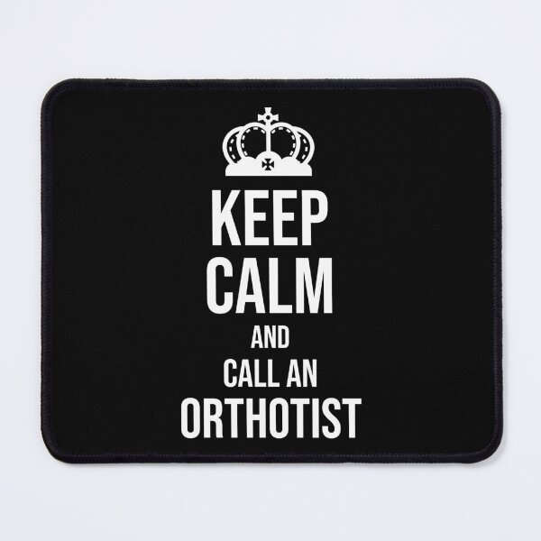 Item preview, Keep Calm and Call an Orthotist : Funny Orthotist T-shirt Coworker Gag Gift For Men And Women (Birthday, Halloween, Christmas & Thanksgiving Gifts Idea) designed and sold by Letaf.