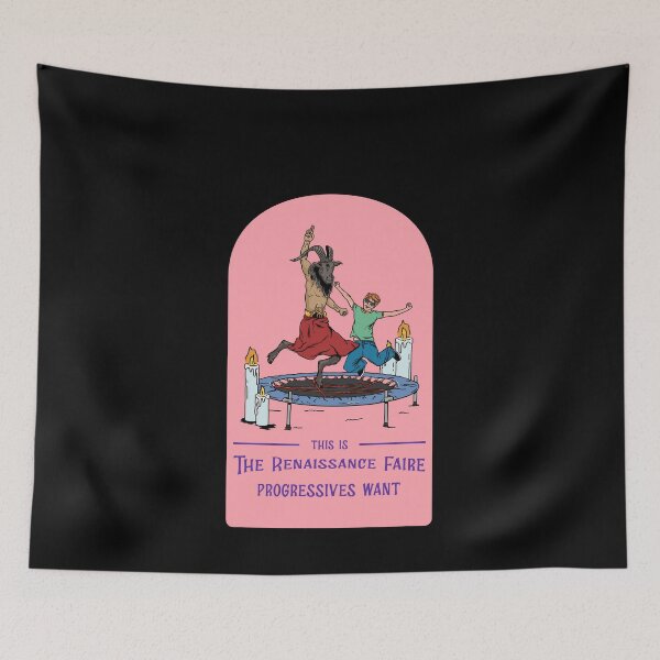 Item preview, This is The Renaissance Faire/Festival Progressives Want Baphomet Design  designed and sold by Candlewood Museum & Gift Shoppe.