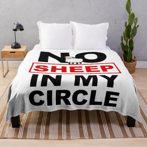 Item preview, No Sheep In My Circle  designed and sold by showoffmarket.