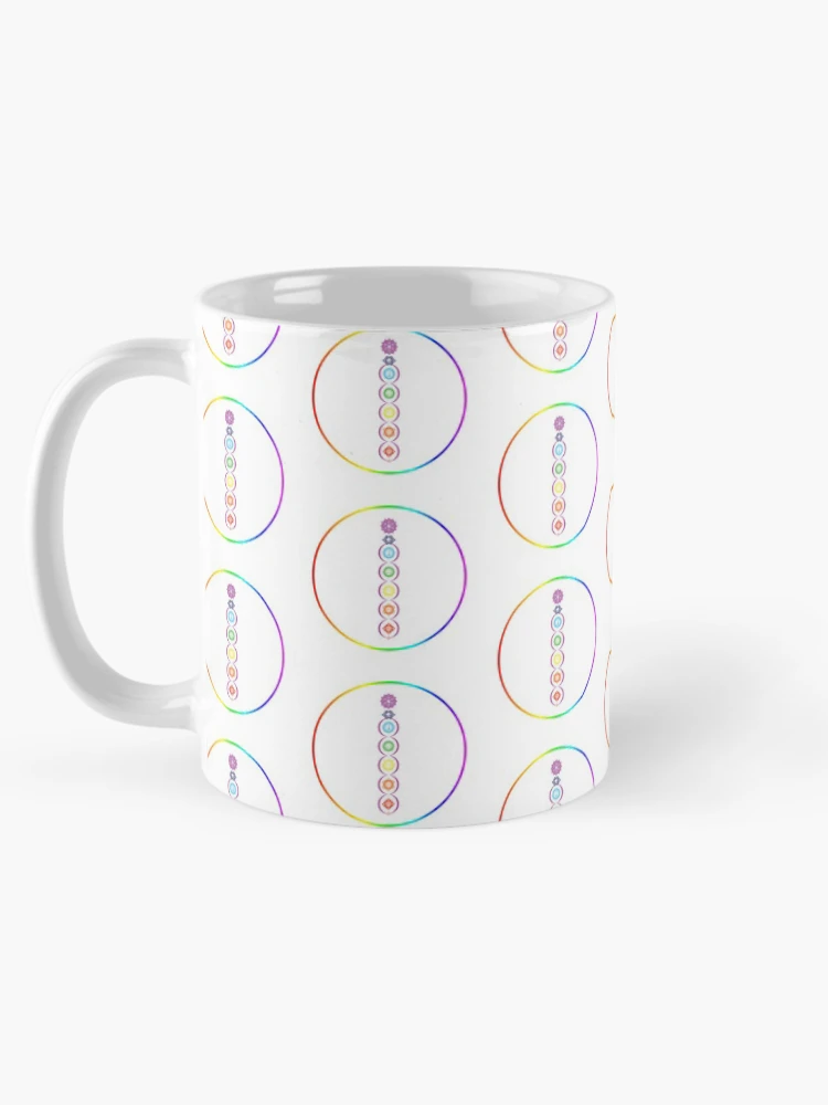 Thumbnail 5 of 6, Coffee Mug, 5D: Raja Yoga - Chakra Ascension Routine designed and sold by InfinitePathArt.