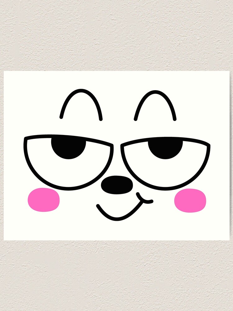"CUTE FACE EMOJI" Art Print by ADMyShop | Redbubble