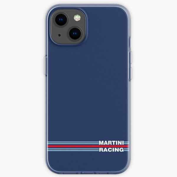 Bande Martini Racing (sans fond) Coque souple iPhone