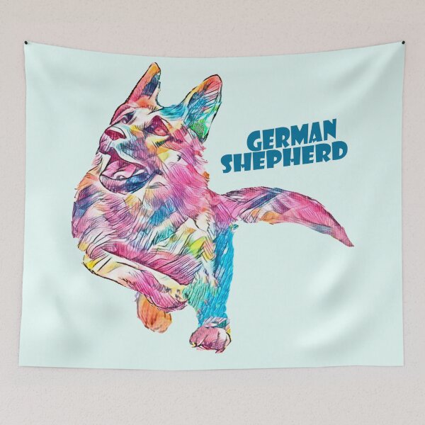 Item preview,  German Shepherd  designed and sold by Mood Dogs Studio.