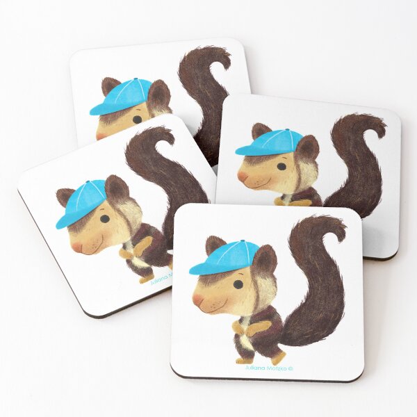 Item preview, Indian Giant Squirrel with blue hat designed and sold by julianamotzko.