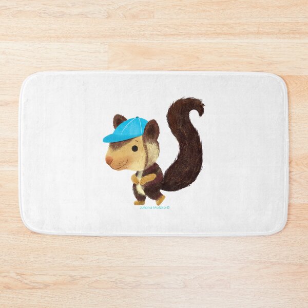 Item preview, Indian Giant Squirrel with blue hat designed and sold by julianamotzko.