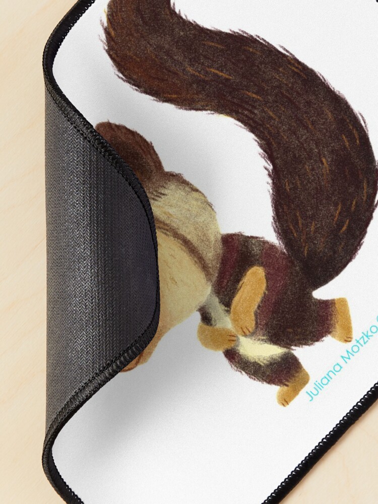 Alternate view of Indian Giant Squirrel with blue hat Mouse Pad