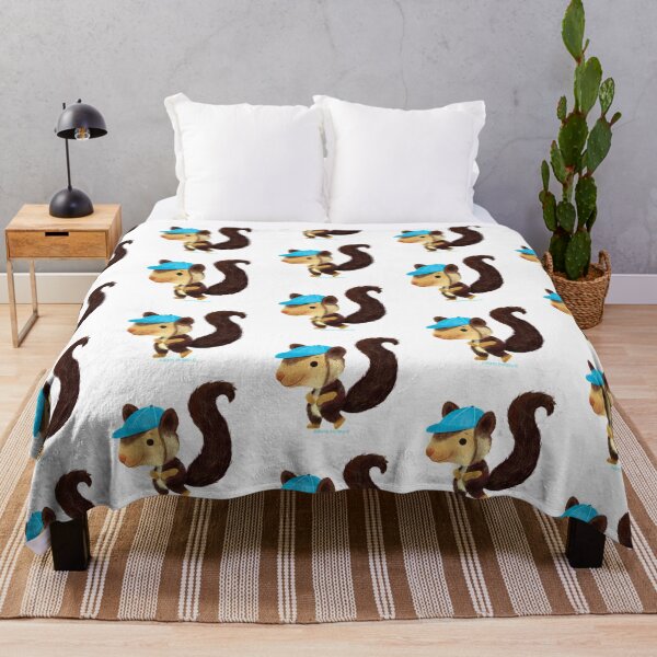 Item preview, Indian Giant Squirrel with blue hat designed and sold by julianamotzko.
