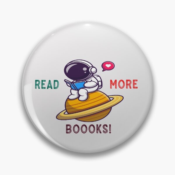 Item preview, Read More Books Spaceman T-shirt,Sticker designed and sold by lolyoushop.