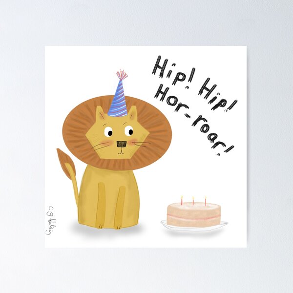Item preview, Mr lions punny  birthday  designed and sold by Charlotsart .