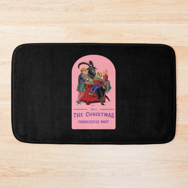 Item preview, This is The Christmas Progressives Want Baphomet Design  designed and sold by Candlewood Museum & Gift Shoppe.